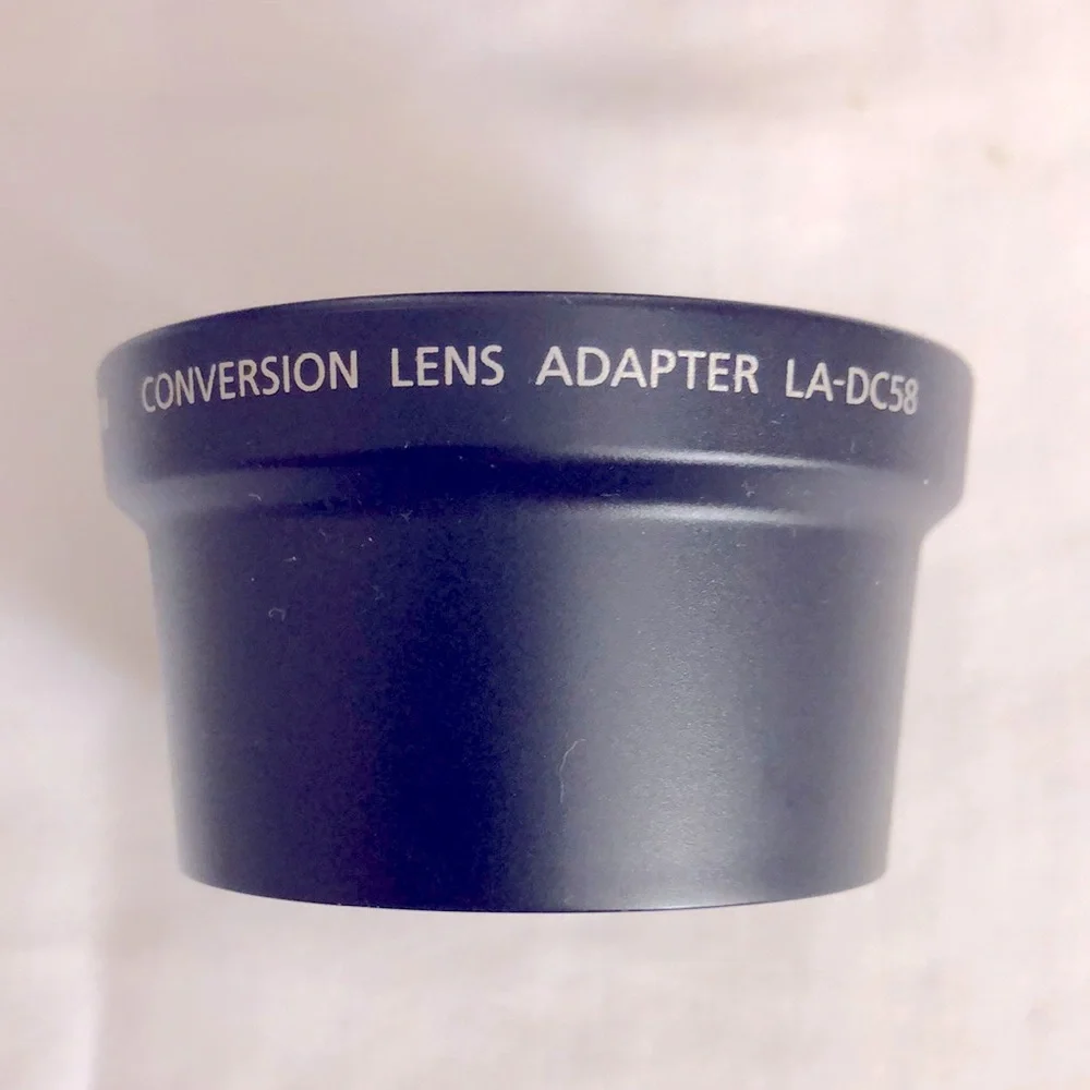 Canon TC-DC58 Tele-Converter & WC-DC58 Wide Converter Lenses for PowerShot G2